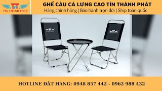 Ghế Câu Cá Lưng Cao TTP