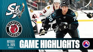 AHL HIGHLIGHTS | Barracuda vs IceHogs | October 14, 2023