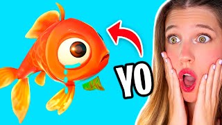 SOY UN PEZ PERDIDO 🐟 (Simulador de vida real salvando al pez en I Am Fish)