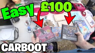 Easy £100 at the Carboot?? UK Reseller #carboot #reseller #ebay #amazon #2