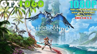 GTX 1060 ~ Horizon Forbidden West PC Performance Test | 1080P VERY LOW To VERY HIGH & BEST Settings