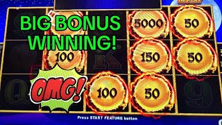 (big bonus win) Autumn Moon slot machine must watch.  #slots #casino #slotmachine #jackpot