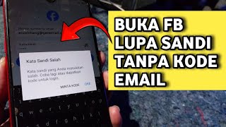 ATASI FB LUPA SANDI TANPA KODE EMAIL NO TELPON 2024