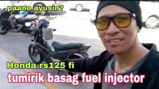 tumirik basag fuel injector #hondaRs125fi