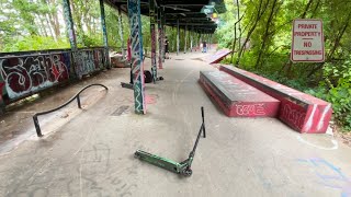 THE BEST D.I.Y SKATEPARK IN AMERICA!