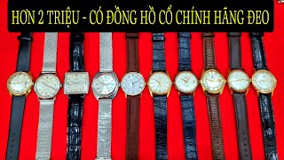 (2/11/2024) Lô Đồng Hồ Cổ Chính Hãng Thụy Sỹ Thanh Lịch| Đồng Hồ Cổ Dũng Hoàng