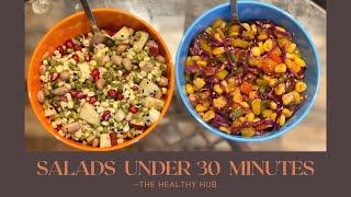 Healthy Salad Recipe | Salad under 30 minutes