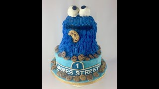 Cookie Monster Cake