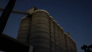 ABANDONED BY NIGHT: Sunshine Wheat Silos | NIGHT-DAY SERIES