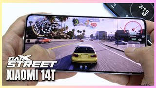 Xiaomi 14T CarX Street Gaming test | Dimensity 8300 Ultra, 144Hz Display