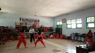 Mirza vs Wulan. Kelas A // Tapak Suci