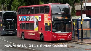 NXWM 4815 ADL Enviro 400 (ZF/€4) BX09PFY