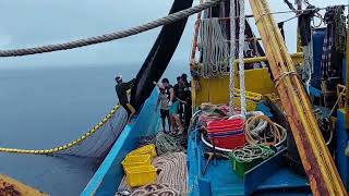 Angin Hujan Kerja Terus, kapal jaring power block