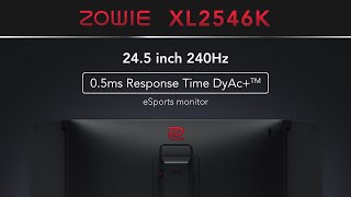 THE BEST 240Hz E-Sports Gaming Monitor You CAN FINALLY Buy! - BenQ ZOWIE XL2546K