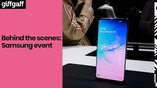 Behind the scenes: Samsung Fold and S10 unpacked event