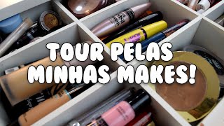 TOUR PELAS MINHAS MAKES!!