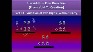 Part 03 – Addition of Two Digits Without Carry