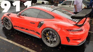 Lava Orange 991 Porsche 911 GT3 RS