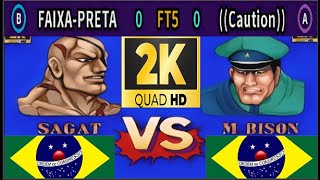 Street Fighter II: Champion Edition - FAIXA-PRETA VS ((Caution)) - FT5