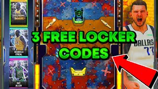 3 NEW LOCKER CODES IN NBA 2K22 MYTEAM FREE PACKS DIAMOND SHOE + MORE NBA 2K22 MYTEAM