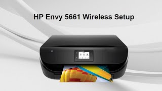 HP Envy 5661 wireless setup | Connect your HP Envy 5661 to a WiFi network