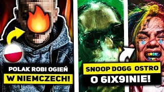 POLAK robi ogień za granicą , Pojedynek o 20 MILIONÓW $ , Snoop Dogg ostro o 6IX9INE ..