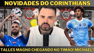 CORINTHIANS  TALLES MAGNO, EX VASCO NEGOCIA, MAS HÁ ENTRAVES  E MICHAEL