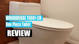 WOODBRIDGE T0001-CH One Piece Toilet Review 2024