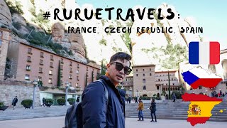 #RurEuTravels: France, Czech Republic, Spain 2018