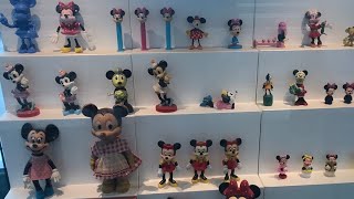 Disney Personal Toy Collection Display at the Vancouver Airport