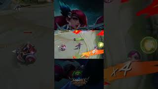 Mobile Legends | Lesley | Lesley vs Hanabi | Lesley vs Zilong