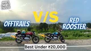 Red rooster vs Offtrails exhaust ride Review  | Best exhausts For 650’s 🤌