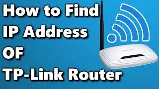 How to Find IP Address of TP-Link Router ✔