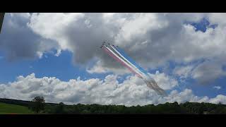 Red Arrows arrive at Midlands Air Festival 2021