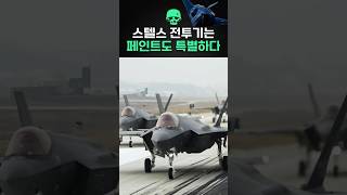 스텔스 전투기는 페인트도 특별하다