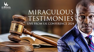 MIRACULOUS  TESTIMONIES FROM THE KONONIA UK CONFERENCE WITH APOSTLE JOSHUA SELMAN