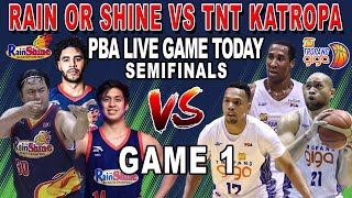 TNT KATROPA vs RAIN OR SHINE! Game 1 Semifinals - PBA Live Full Game Today - October 9, 2024