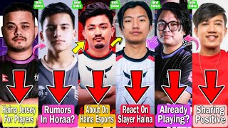 Ninja & Gyalzen Already Played From Haina Esports?😱| HaitDami Joining Horaa? |Rulz On Haina Announce