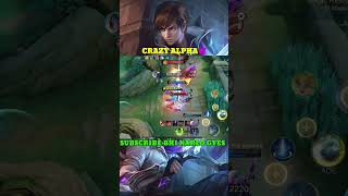 Crazy alpha🤯rip Enemys 😂#mlbb #alpha #shorts#shortsfeed #creative #moonton#viralvideo #mobilelegends