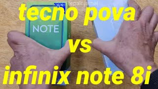 Tecno pova vs infinix note 8i