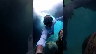 Diving the mouth of an insanely beautiful inlet 🤿