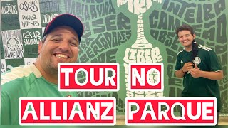 Vlog - Tour no Allianz Parque - Estádio do Palmeiras - Experiência incrível