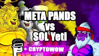 Панды на СОЛАНЕ! NFT SALE - А что с SOL Yeti??? Мой риск портфель - CRYPTOWOW - добавил три монеты!