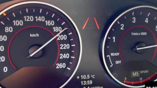 2017 Car Speed Test BMW F30 328i Beschleunigung Acceleration