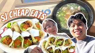 SAN JOSE FOOD TOUR | CHEAP EATS | $10 PHO, $2 TACOS & MORE