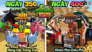 400 NGÀY XÂY DỰNG SỞ THÚ KỲ DIỆU TRONG MINECRAFT - CHUYẾN THÁM HIỂM CHÂU PHI BẤT ỔN!