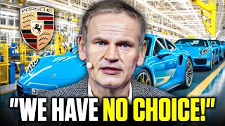 HUGE NEWS! Porsche CEO Just SHUTDOWN All EV Production!