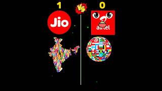 Jio vs Airtel !! #shorts @jio @airtel