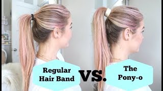 I FOUND THE BEST PONY TAIL HOLDER!!!  | Pony-O Review