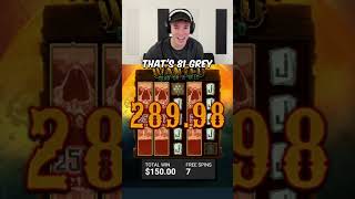 INSANE WIN ON WANTED!! #shorts